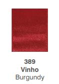Fita Progresso Cetim 10m 15mm Cor 389 Vinho